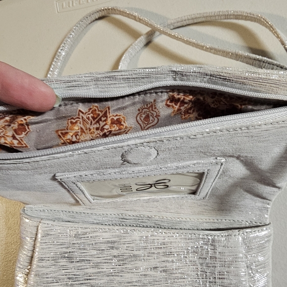 HOBO Silver Crossbody Bag - Picture 8 of 12